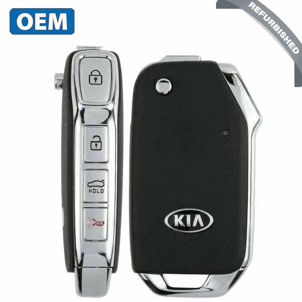 2019-2021 Kia Forte / 4-Button Flip Key / PN: 95430-M6000 / CQOTD00660 (BD(4BT)) (OEM Refurb)