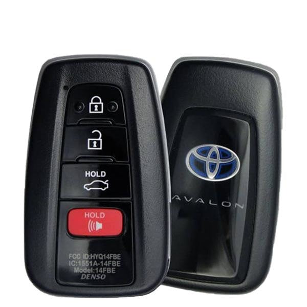 2019 Toyota Avalon Hybrid / 4-Button Smart Key / PN: 8990H-07020 / HYQ14FBE-0410 (OEM)