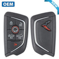 2020-2022 Chevrolet Corvette C8 / 6-Button Smart Key / PN: 13538851 / YG0G20TB1 / Carbon Gray Logo (OEM)