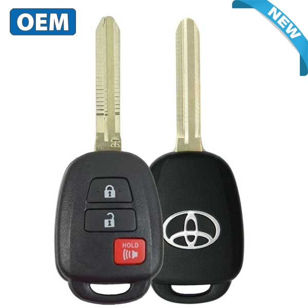 2020-2021 Toyota 4-Runner / 3-Button Remote Head Key / PN: 89070-35260 / HYQ12BEL (OEM)