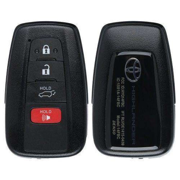 2021-2023 Toyota Highlander / 4-Button Smart Key / PN: 8990H-0E370 / HYQ14FLA (OEM)