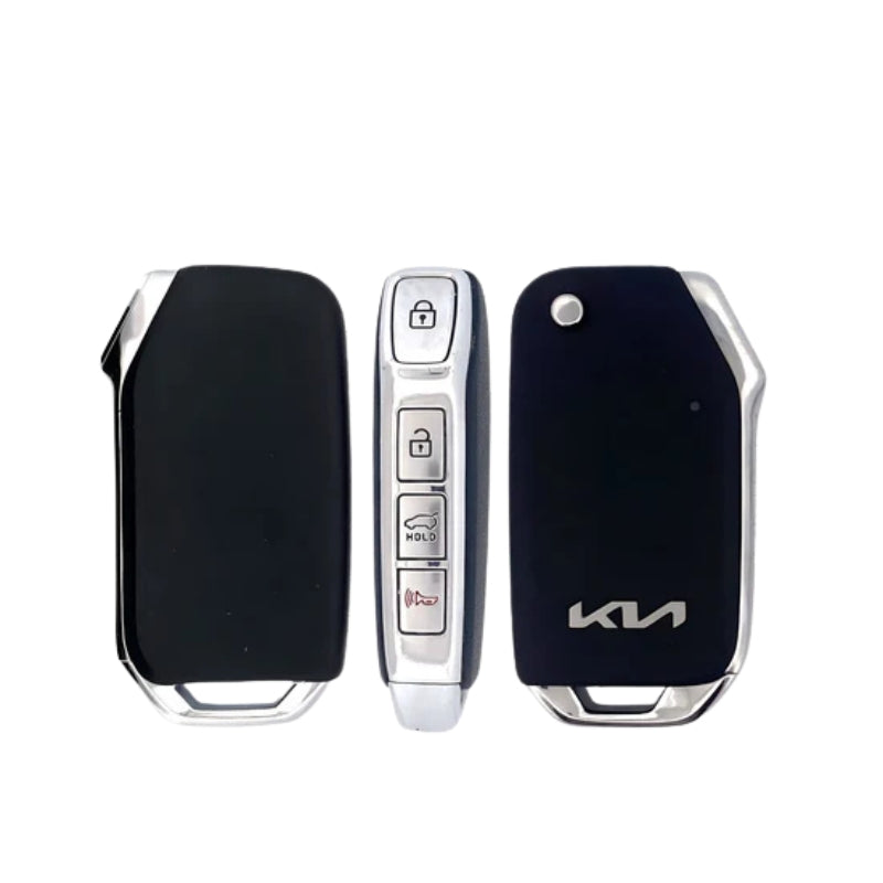 2020-2022 Kia Soul / 4-Button Flip Key / PN: 95430-K0010 / SY5SKRGE04 (OEM)