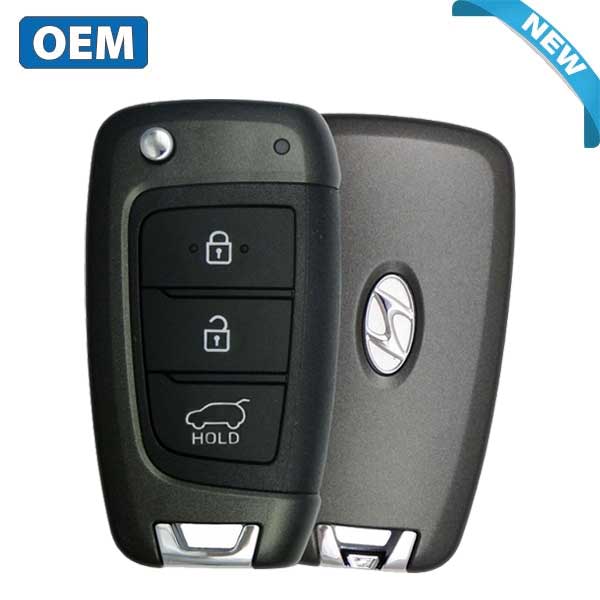 2018-2019 Hyundai Santa Fe / 3-Button Flip Key / PN: 95430-S1200 / TQ8-RKE-4F39 (OEM)