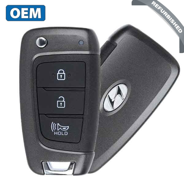 2020-2024 Hyundai Venue / 3-Button Flip Key / PN: 95430-K2500 / SY5FD1GRGE03 (OEM Refurb)
