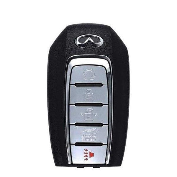 2020 Infiniti QX50 / 5-Button Smart Key / PN:  285E3-5NY7A / KR5TXN1 (OEM Refurb)