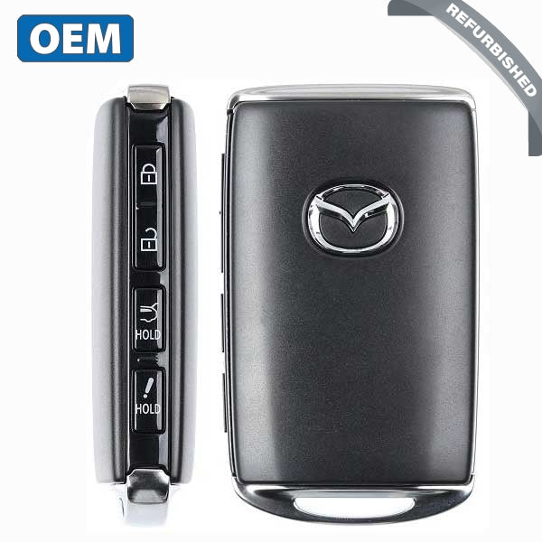 2019-2023 Mazda CX-5 CX-9 / 4-Button Smart Key / PN: TAYB-67-5DYB / WAZSKE13D03 (OEM Refurb)