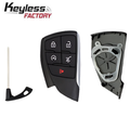 2021-2025 GM / 5-Button Smart Key Smart Key Replacement Case & Pad / PN: YGOG21TB2