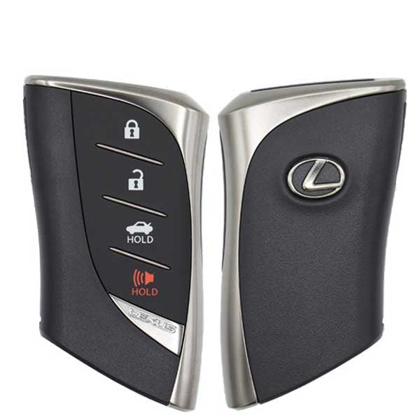 2020-2021 Lexus LC Convertible / 4-Button Smart Key / PN: 89904-11690 / HYQ14FBZ (OEM)