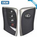 2020-2021 Lexus LC Convertible / 4-Button Smart Key / PN: 89904-11690 / HYQ14FBZ (OEM)
