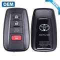 2021-2021 Toyota RAV4 / 4-Button Smart Key / PN: 8990H-42030 / HYQ14FBC (OEM)