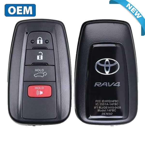 2021-2021 Toyota RAV4 / 4-Button Smart Key / PN: 8990H-42030 / HYQ14FBC (OEM)