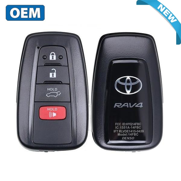2021-2023 Toyota RAV4 / 4-Button Smart Key / PN: 8990H-42250 / HYQ14FBC (OEM)