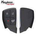 2022-2024 Chevrolet Silverado / 4-Button Smart Key / PN: 13548441 / YG0G21TB2 (AFTERMARKET)