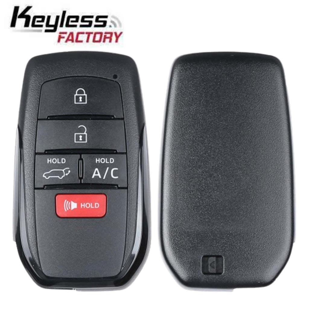 2023-2025 Toyota BZ4X / 5-Button Smart Key / PN: 8990H-42520 / HYQ14FBX (AFTERMARKET)