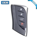 2024-2025 Lexus UX / 4-Button Smart Key / PN: 8990H-76F20/ HYQ14FLC (OEM)