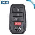 2025 Toyota Crown / 4-Button Smart Key / PN: 8990H-30260 / FCC: HYQ14FGZ (OEM)