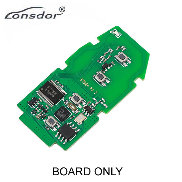 2019-2022 Toyota / 4-Button Smart Key PCB Board for the Lonsdor K518USA / KH100P