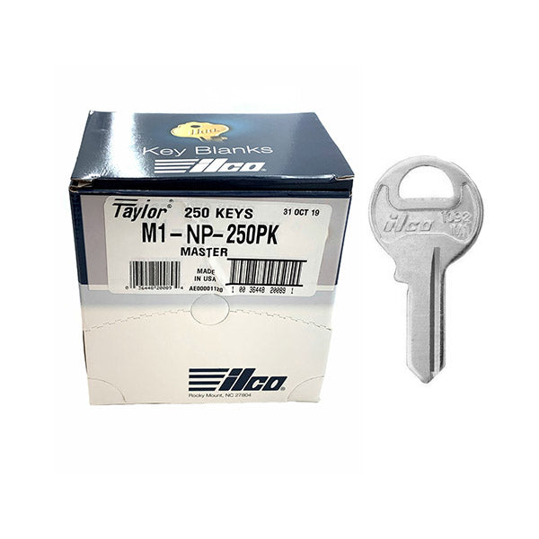 Ilco - 1092-M1 MASTERLOCK Key Blank - 250 Pack