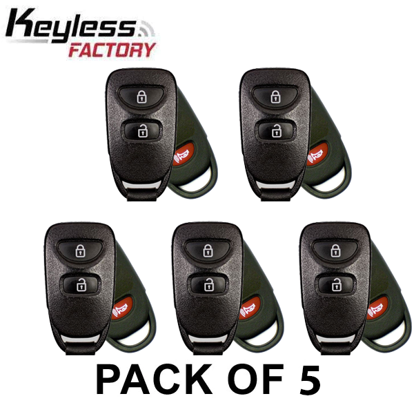 5 x 2010-2013 Kia Sportage / 3-Button Keyless Entry Remote / PN: 95430-3W100 / NYOSEKS-SL10ATX (AFTERMARKET) (Pack of 5)