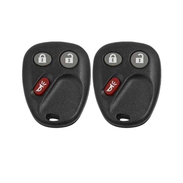 2 x 2002-2009 GM / 3-Button Keyless Entry Remote / PN: 15008008 / MYT3X6898B (OEM Refurb) (Bundle of 2)