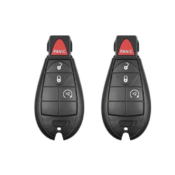 2 x 2008-2013 Chrysler Dodge / 4-Button Fobik Key / M3N5WY783X (AFTERMARKET) (Bundle of 2)