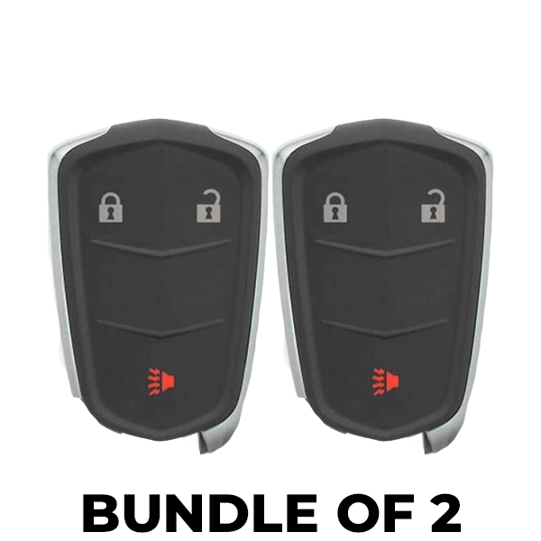 2 x 2015-2016 Cadillac SRX / 3-Button Smart Key / HYQ2AB (BUNDLE OF 2)