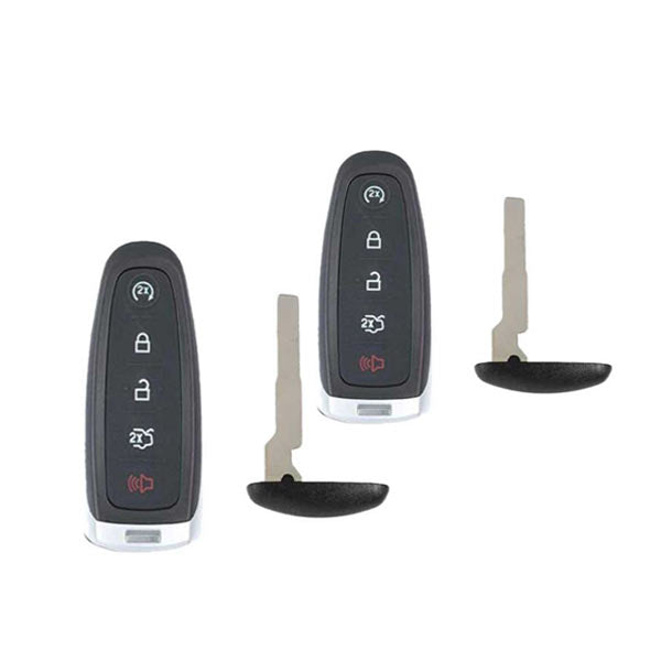 2 x 2013-2020 Ford / 5-Button Smart Key / PEPS / PN: 164-R7995 / M3N5WY8609 (AFTERMARKET) (Bundle of 2)