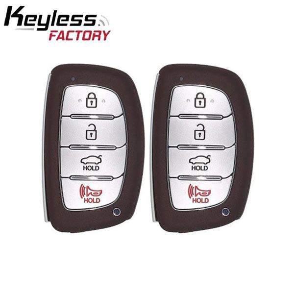 2 x 2015-2017 Hyundai Sonata / 4-Button Smart Key / PN: 95440-C1001 / CQOFD00120 (AFTERMARKET) (Bundle of 2)