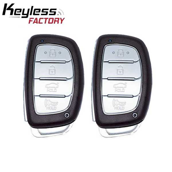 2 x 2017-2019 Hyundai Sonata / 4-Button Smart Key / PN: 95440-C1500NNA / CQOFD00120  (AFTERMARKET)  (Bundle of 2)