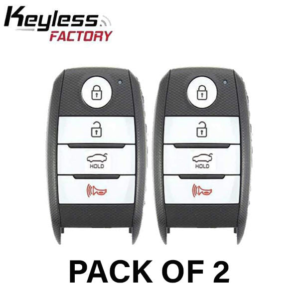 2 x 2016-2020 Kia Optima / 4-Button Smart Key / PN: 95440-D4000 / SY5JFFGE04 (AFTERMARKET) (Bundle of 2)