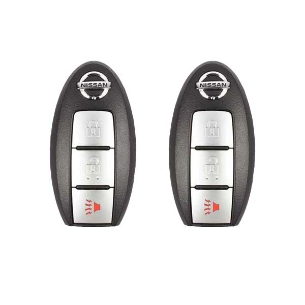 2 x 2009 - 2018 Nissan Cube Armada / 3-Button Smart Key / PN: 285E3-1LK0D / CWTWB1U773 / CWTWB1U825 (OEM) (Bundle of 2)