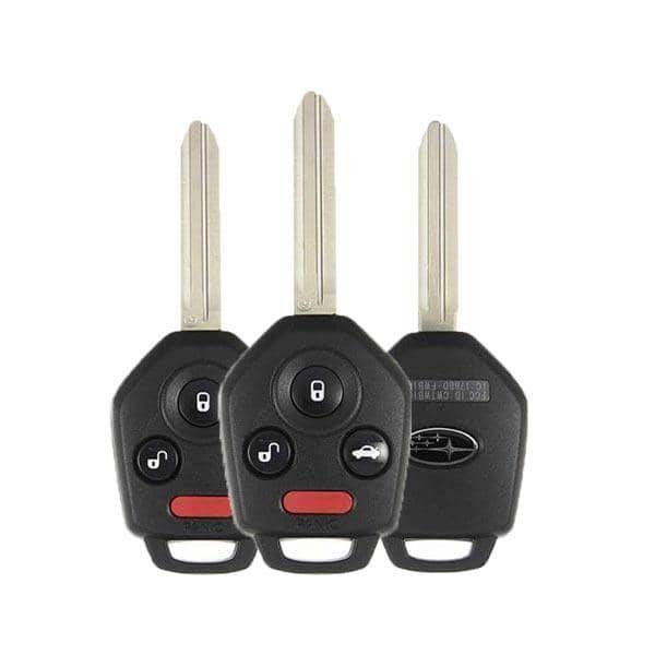 3 x 2012-2019 Subaru / 4-Button Remote Head Key / PN: 57497 FJ230 / CWTWB1U811 / G Chip 80 Bit (OEM Refurbished) (BUNDLE