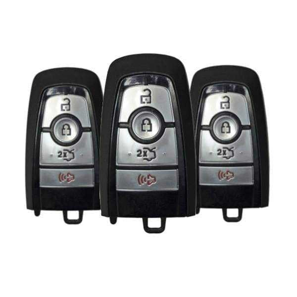3 x Ford 2017-2022 / 4-Button Smart Key / PN: 164-R8150  / M3N-A2C93142300 / 315 MHz  (OEM) (Bundle of 3)