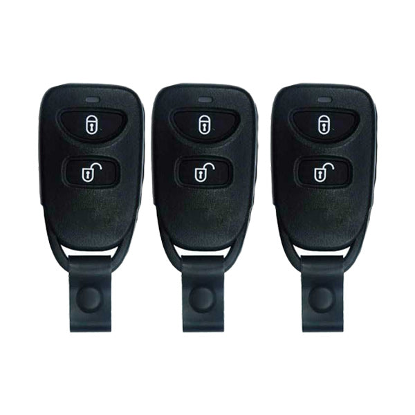 3 x 2006-2008 Hyundai Accent / 3-Button Keyless Entry Remote / PN: 95430-1E011 / PLNHM-T002 (AFTERMARKET) ﻿(Pack of 3)