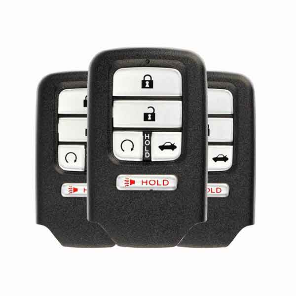 3 x 2016-2021 Honda Civic / 5-Button Smart Key / PN: A2C92005700 / KR5V2X (AFTERMARKET) (Bundle of 3)
