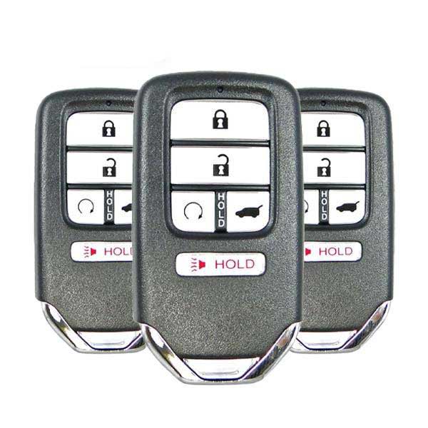3 x 2016-2022 Honda Pilot / 5-Button Smart Key / PN: 72147-TG7-A11 / KR5V2X V44 (Bundle of 3)
