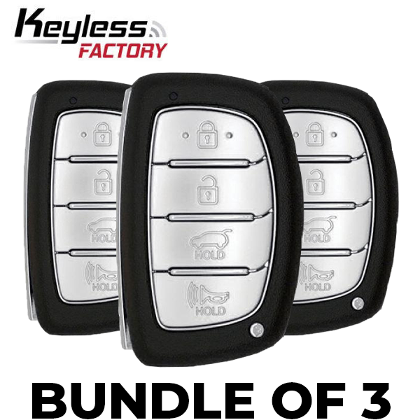 3 x 2014-2015 Hyundai Tucson / 4-Button Remote Smart Key / PN: 95440-2S600 / TQ8-FOB-4F03 (BUNDLE OF 3)