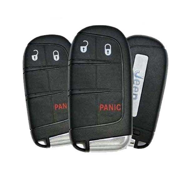 3 x 2014-2021 Jeep Grand Cherokee / 3-Button Smart Key / PN: 68143502AB / M3N40821302 (OEM) (BUNDLE OF 3)