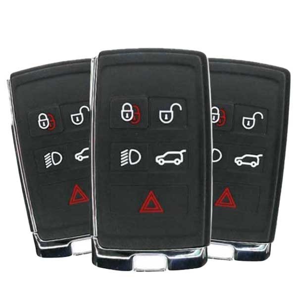3 x 2010-2020 Jaguar / Land Rover / 5-Button Smart Key / KOBJTF10A / 315 MHz (AFTERMARKET) (Bundle of 3)