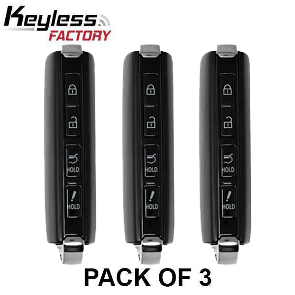 3 x 2020-2021 Mazda 6 Series MX-5 Miata / 4-Button Smart Key / PN: GDYL-67-5DYB / WAZSKE13D03 (AFTERMARKET) (Pack of 3)