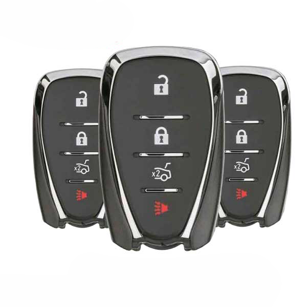 3 x 2016-2020 Chevy Cruze XL7 Sonic / 4-Button Smart Key w/ Trunk / HYQ4AA (BUNDLE OF 3)