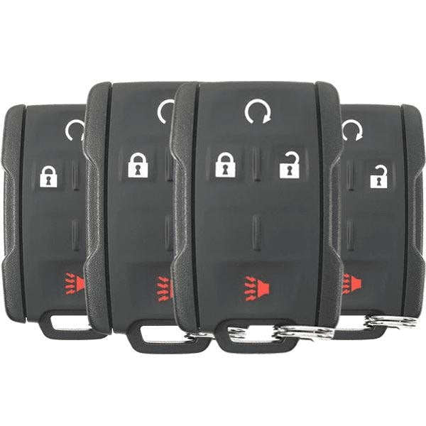 4 x 2014-2019 GM / 4-Button Keyless Entry Remote / PN: 22881480 / M3N32337100 (OEM) (BUNDLE OF 4)