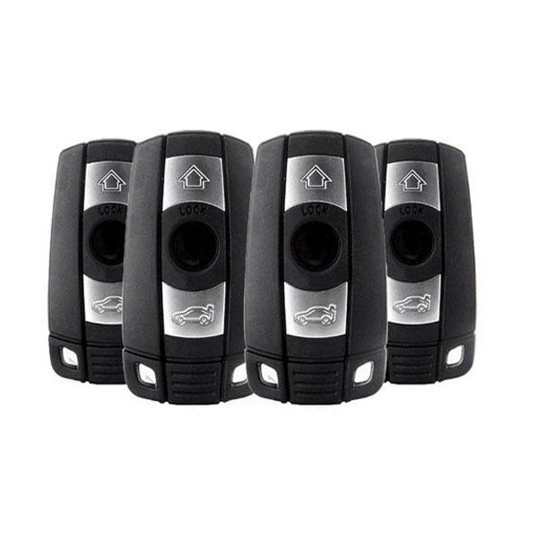 4 x 2004-2010 BMW 3 / 5 Series / 3-Button Smart Key / PN: 6986583-04 / KR55WK49147 / 315 MHz (Comfort Access) (AFTERMARK
