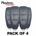 4 x 2011-2019 Ford  / 3-Button Smart Key / KR55WK48801 (Bundle of 4 )