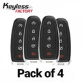 4 x 2011-2020 Ford / 5-Button PEPS Smart Key / PN: 164-R8092 / M3N5WY8609 (Bundle of 4)