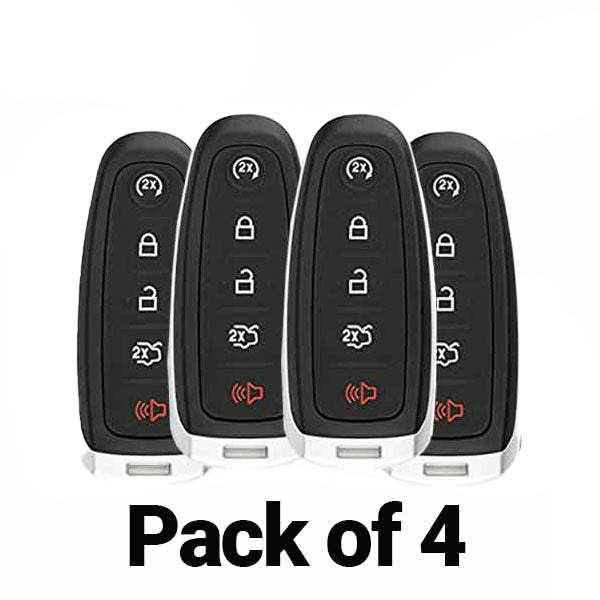 4 x 2011-2020 Ford / 5-Button PEPS Smart Key / PN: 164-R8092 / M3N5WY8609 (Bundle of 4)