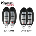 4 x 2013-2018 Nissan Infiniti / 5-Button Smart Key / KR5S180144014 (Bundle of 4)