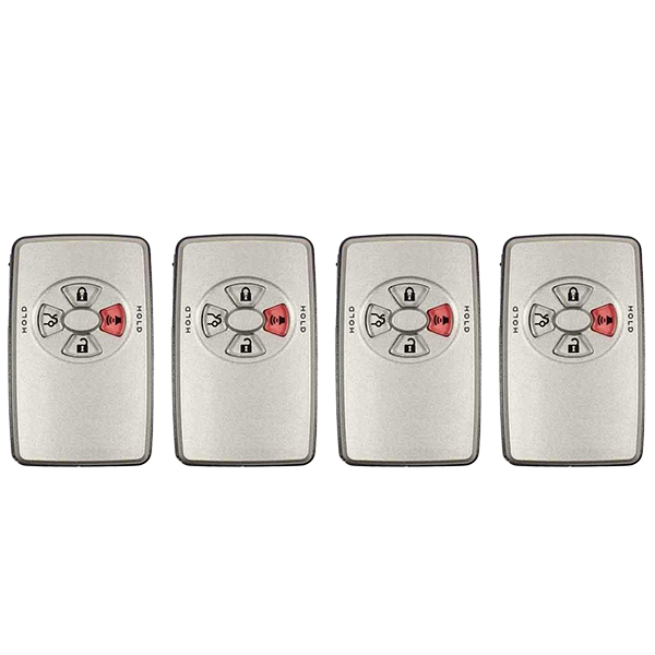 2005-2007 Toyota Avalon / 4-Button Smart Key / PN: 89904-07030 / HYQ14AAF (AFTERMARKET) (BUNDLE OF 4)