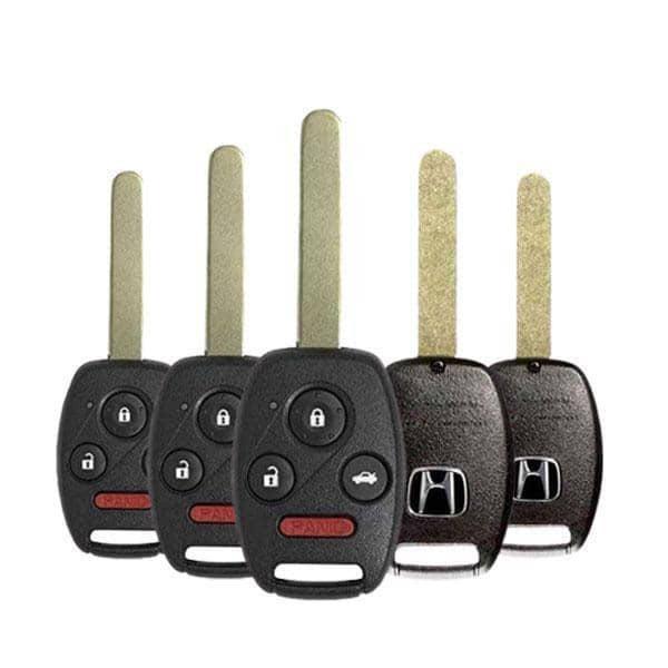 5 x 2003-2010 Honda Accord Element / 4-Button Remote Head Key / 35118-SDA-A11 / OUCG8D-380H-A (OEM Refurb) (BUNDLE OF 5)