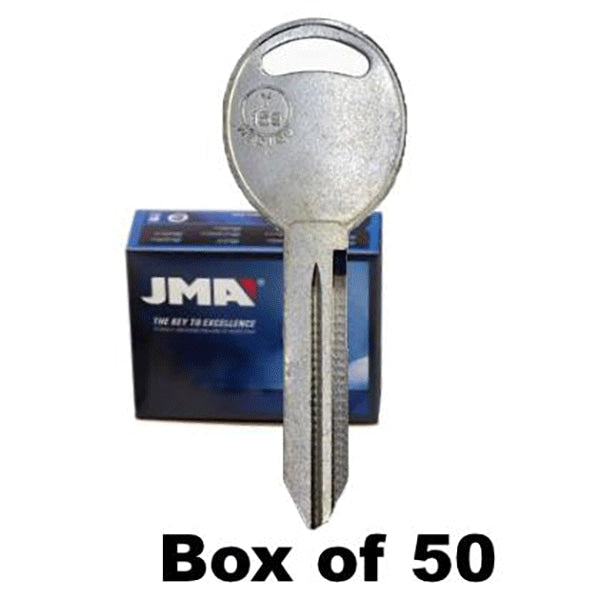 50 x Chrysler / Dodge / Jeep Y159 / P1795 Metal Keys / (50xJMA-CHR-15E) (BOX OF 50)